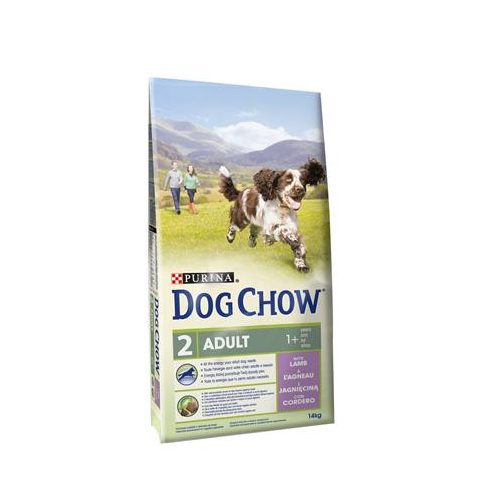 DOG CHOW Adult Báránnyal száraz kutyaeledel 14kg