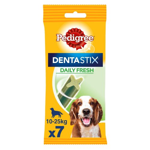 PEDIGREE Denta Fresh kutya jutalomfalat, fogápoló rágósnack 180g 7db Medium
