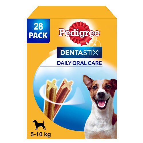 PEDIGREE DentaStix Small - kutya jutalomfalat, fogápoló rágósnack 440g 28 db