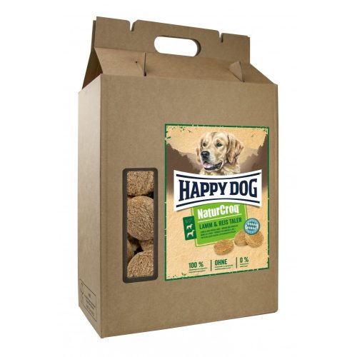 Happy Dog KEKSZ NATUR-CROQ LAMM-REIS-TALER  Sült kekszek báránnyal, rizzsel és egészséges teljes kiőrlésű gabonával  5 kg