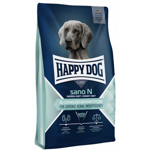 Happy Dog SANO-CROQ N Teljes értékű eledel krónikus vese-, máj- vagy szívelégtelenségben szenvedő kutyák számára  7,5 kg