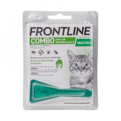 FRONTLINE COMBO MACSKA bolhák, kullancsok és tetvek ellen - macskáknak -1X