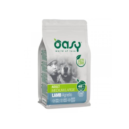Oasy Dog OAP Adult Medium/Large Lamb 12kg száraz kutyaeledel
