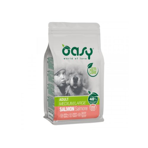 Oasy Dog OAP Adult Medium/Large Salmon 12kg száraz kutyaeledel